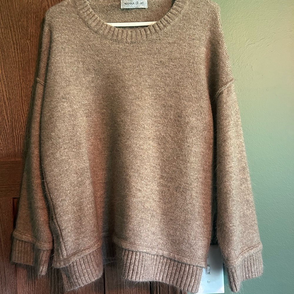 Cozy Tan Women's Sweater